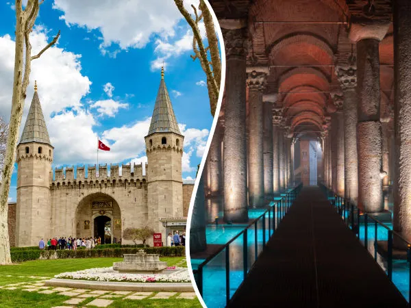 Topkapi Palace & Basilica Cistern Guided Tour