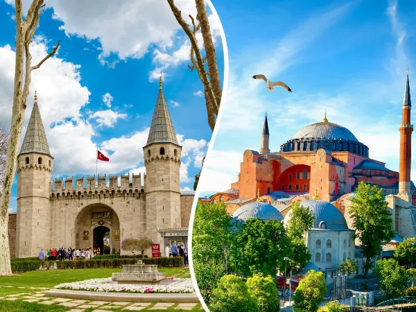 Topkapi Palace & Hagia Sophia Combo Tickets